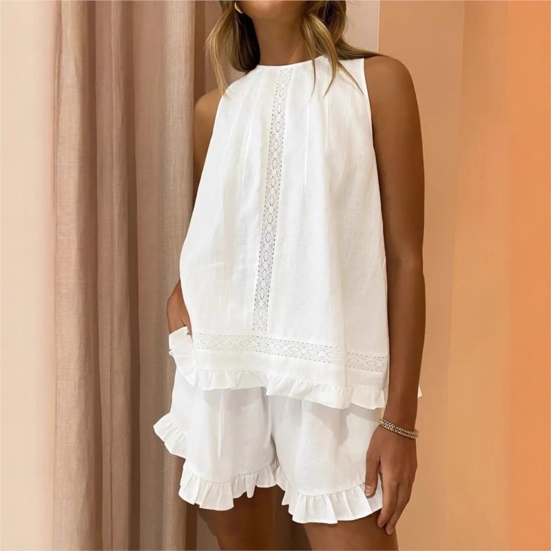 Elastic Lace Trim - Nuevo Conjunto de 2 Piezas para