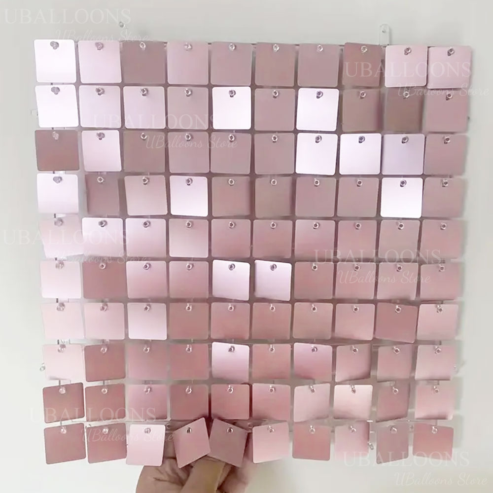 6-24 piezas de paneles de fond - Sequin Fabric Panel reseña y precio