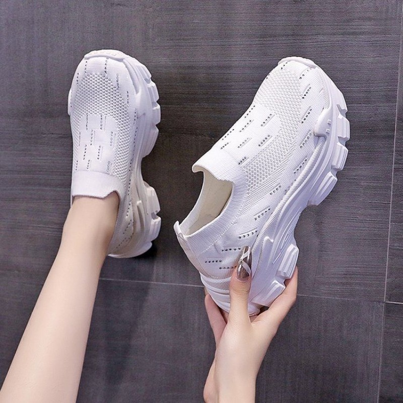 Zapatos deportivos informales  - Crystal Mesh Fabric reseña y precio
