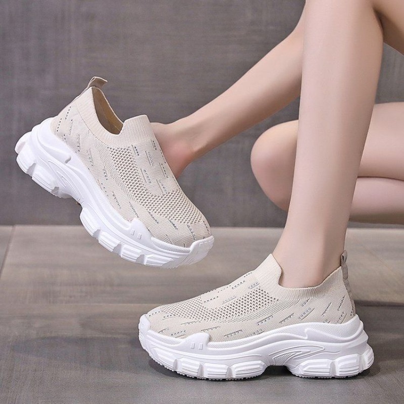 Zapatos deportivos informales  - Crystal Mesh Fabric reseña y precio