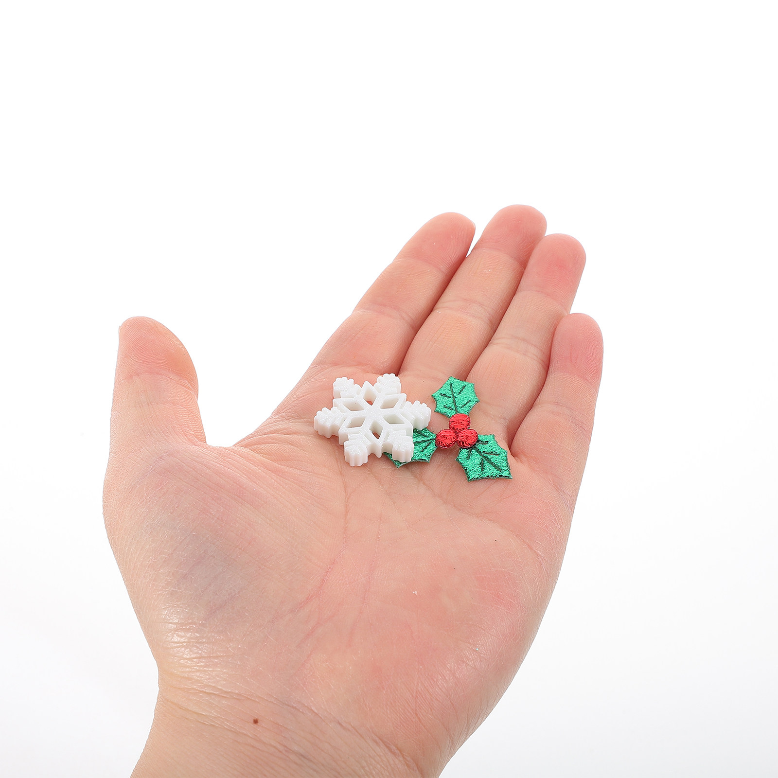 1 paquete de adornos de resina - Christmas Craft Embellishment reseña y precio