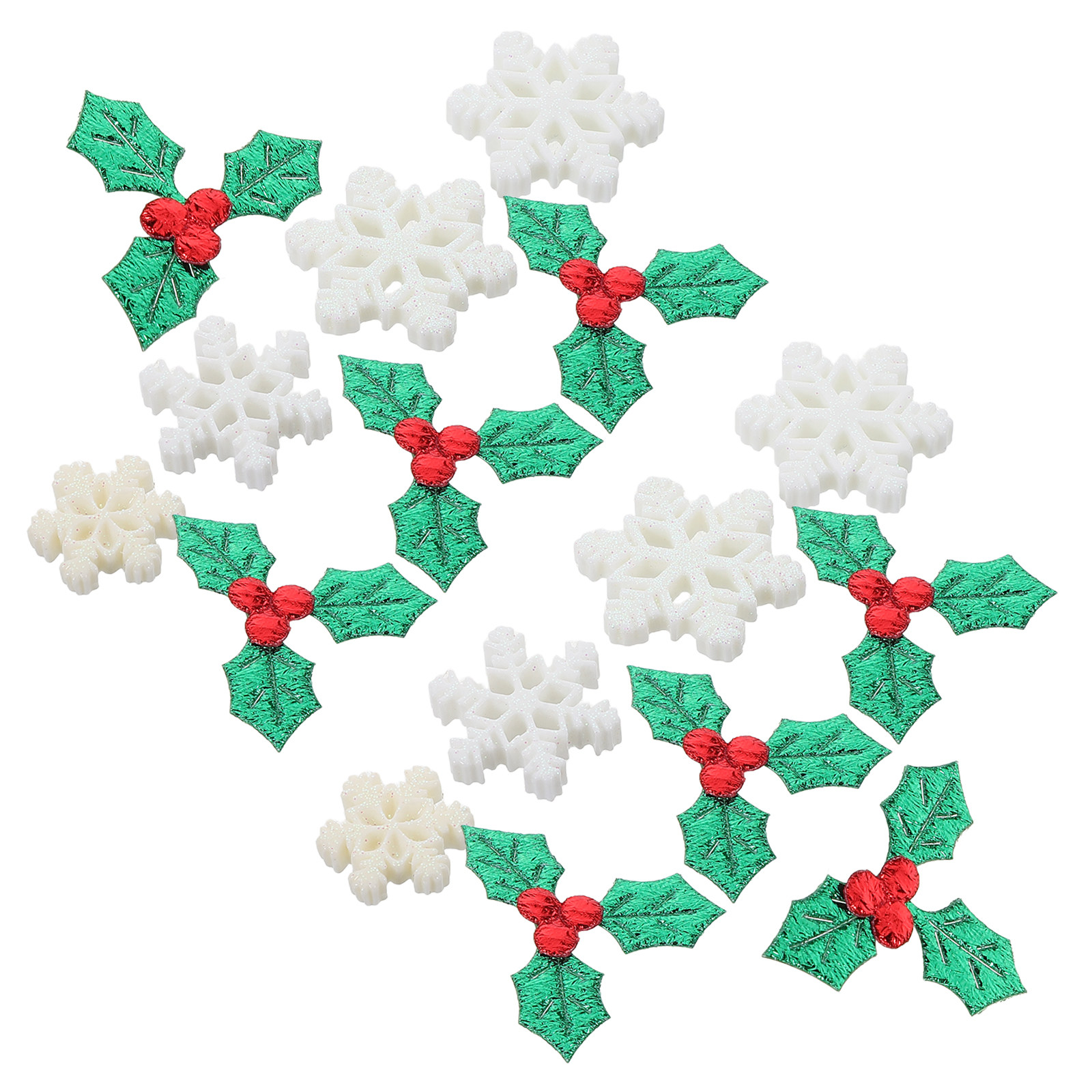 1 paquete de adornos de resina - Christmas Craft Embellishment reseña y precio