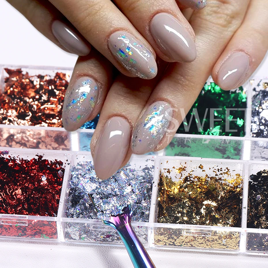 12 rejillas de láminas doradas - Glitter Vinyl Roll reseña y precio