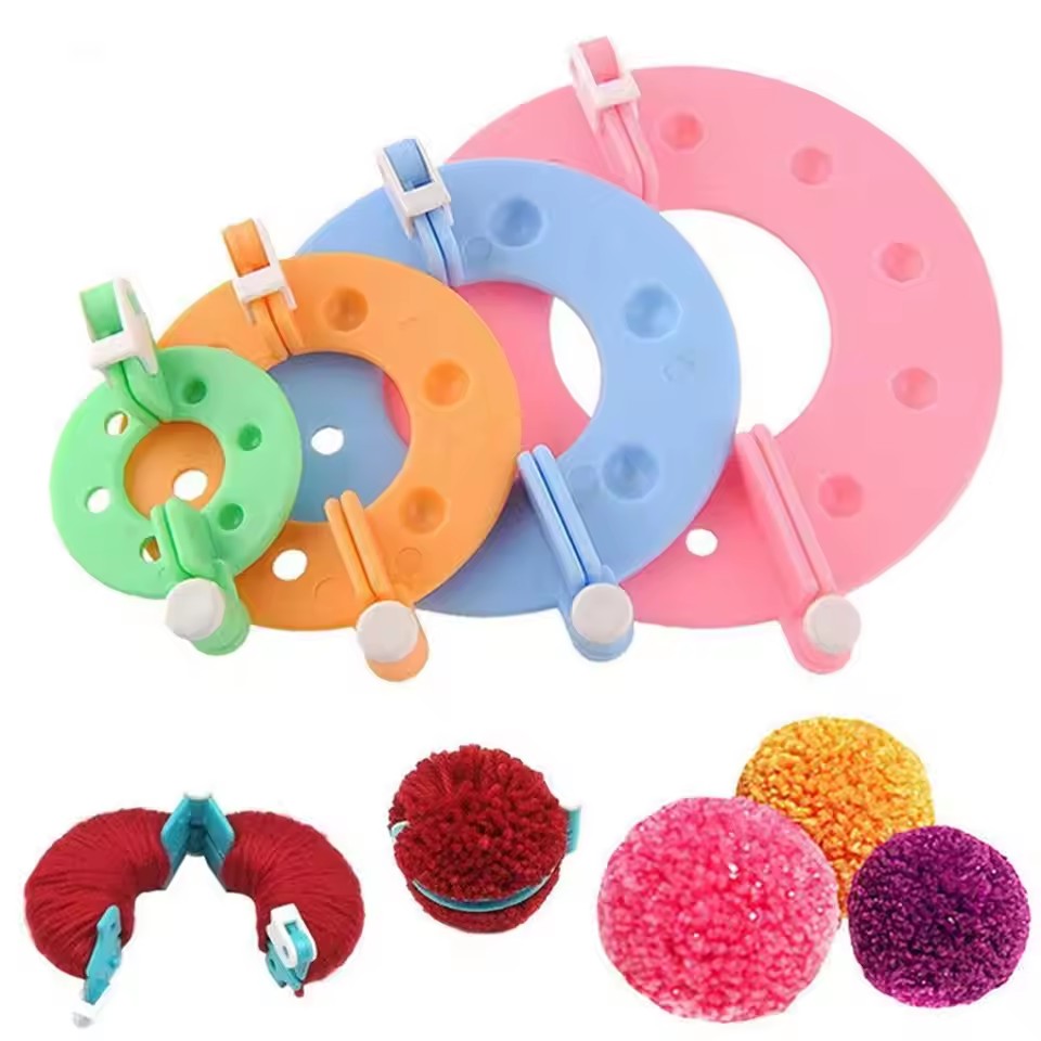 Kit de 8 Piezas para Hacer Pom - Pom Pom Maker Tool reseña y precio