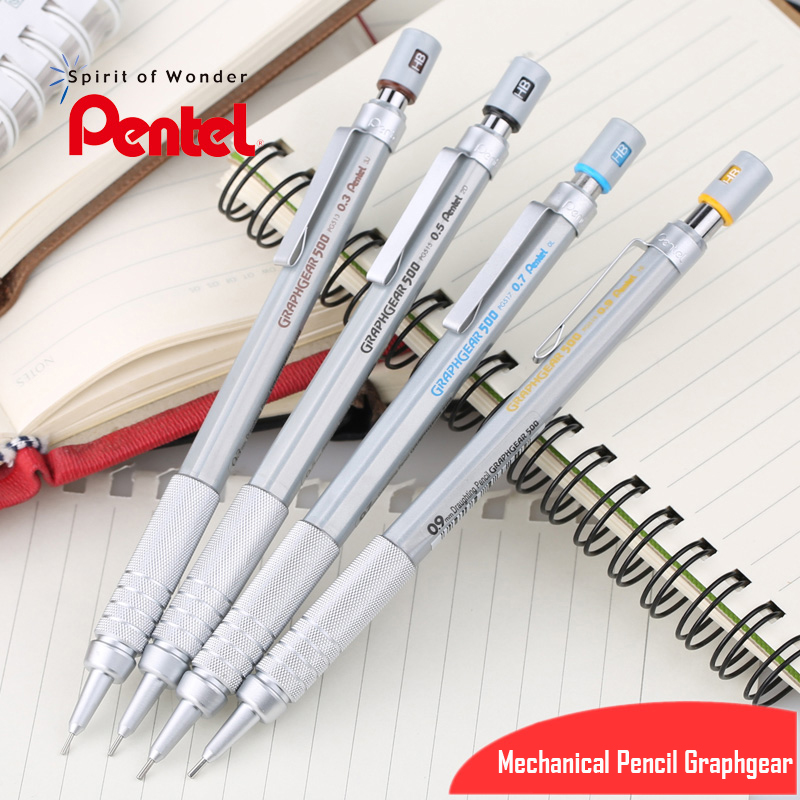 Pentel Graphgear 500, lápiz me - Pentel Pen Energel reseña y precio
