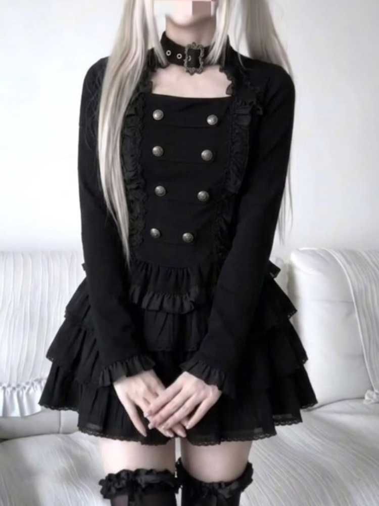 Conjunto de 2 piezas estilo gó - Elastic Lace Trim reseña y precio