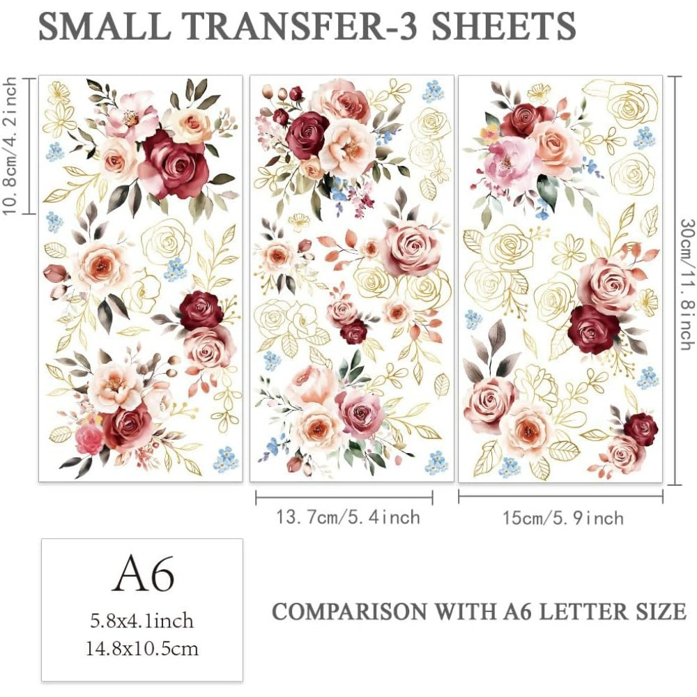 3 unids/set de rosas de acuare - Embellishment Crafts reseña y precio