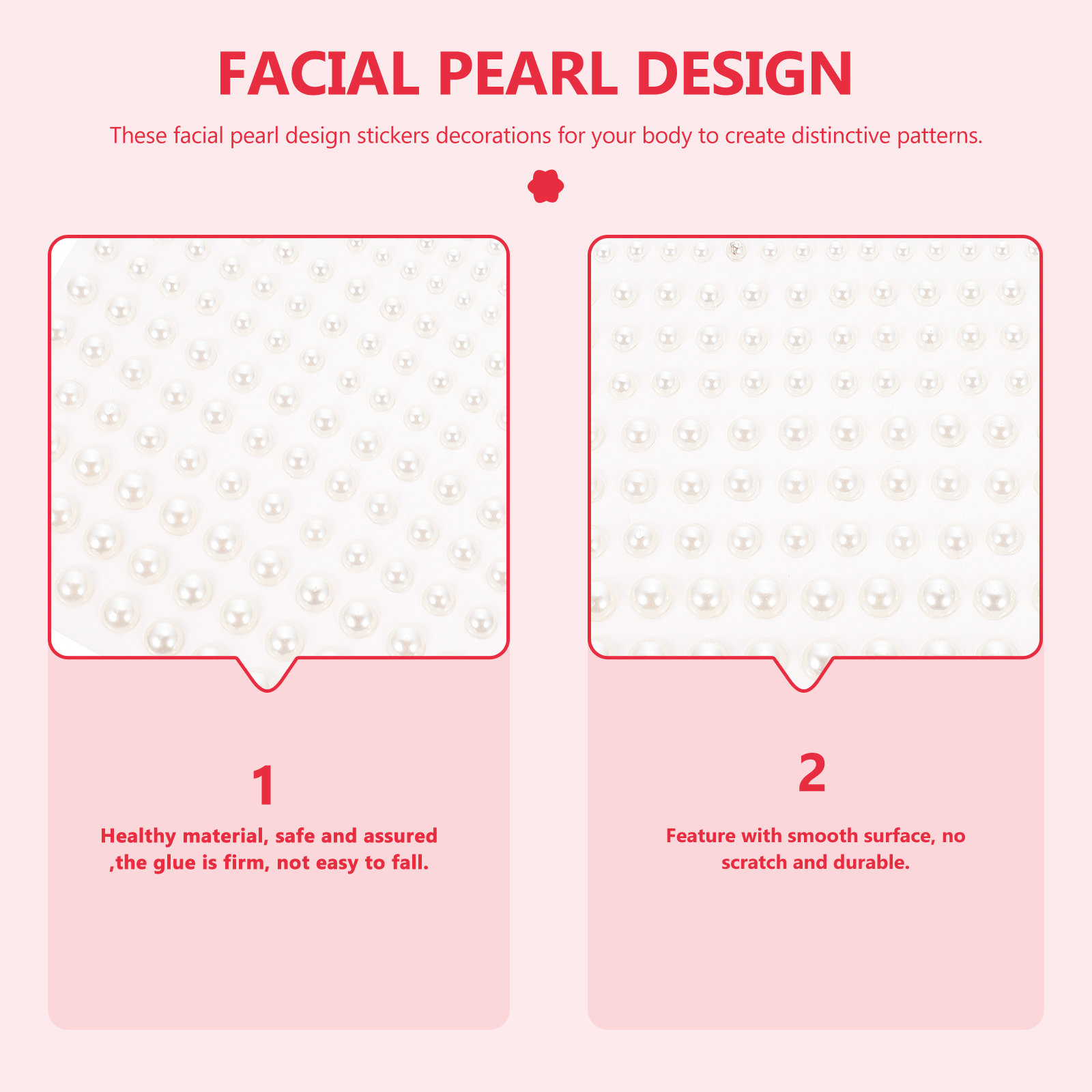 5 unidades de pegatinas adhesi - Craft Embellishment reseña y precio
