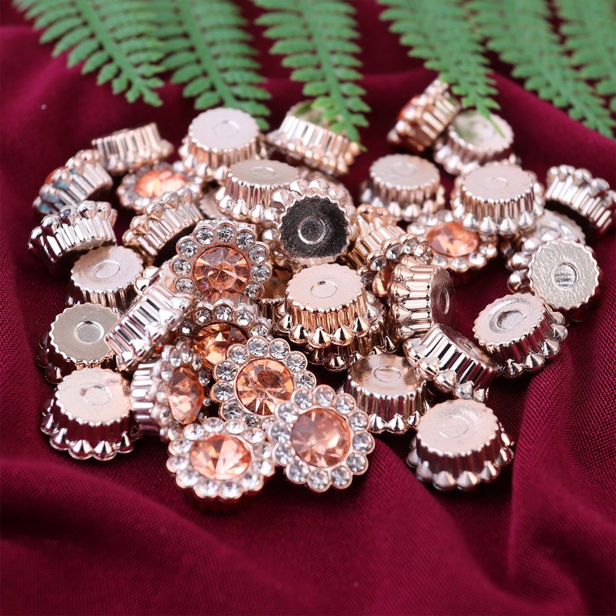50 piezas de adornos de flores - Embellishment Glue Craft reseña y precio
