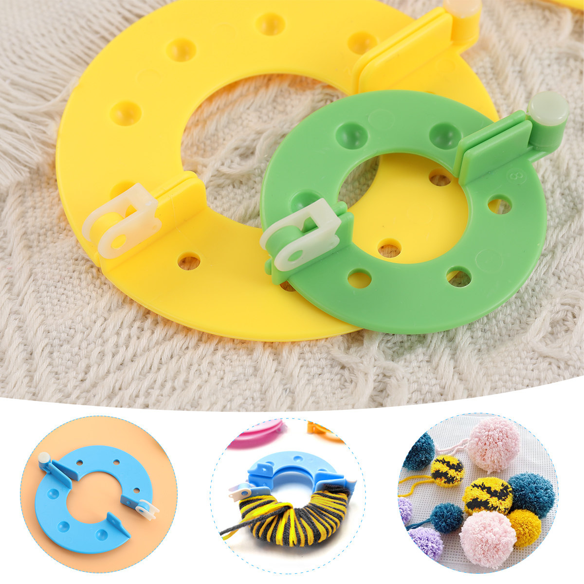 Juego de 8 Herramientas para H - Pom Pom Maker Tool reseña y precio